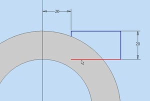 Tipps und Tricks für Autodesk Inventor: Skizze im Schnitt komplett sehen