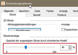 Tipps und Tricks für Autodesk Inventor: Skizze im Schnitt komplett sehen