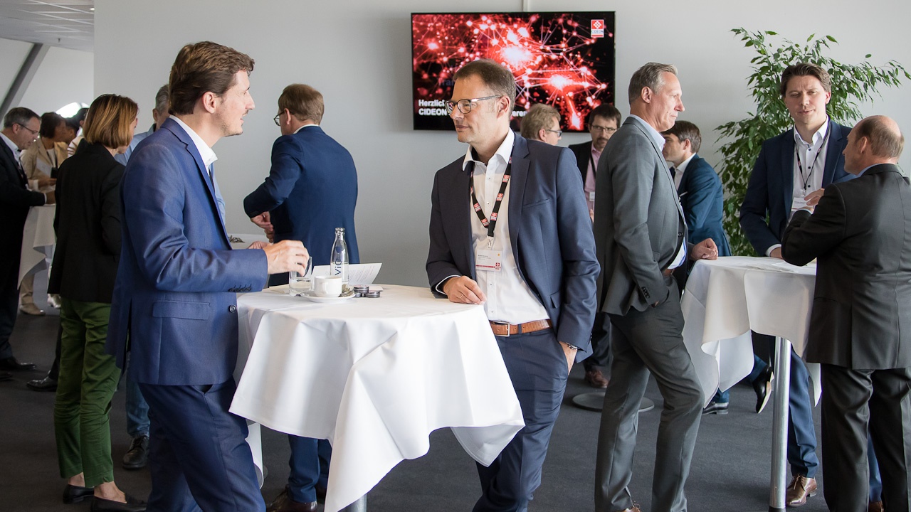 Pause bei der CIDEON Management Konferenz