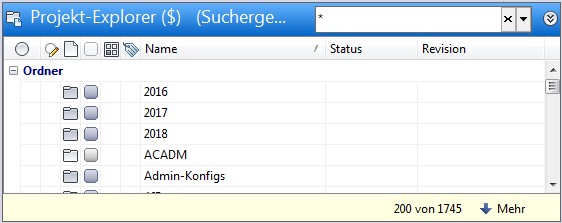 Anzahl Einträge pro Seite ändern