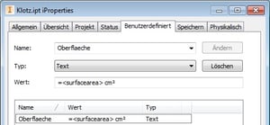 Benutzerdefiniertes iProperty