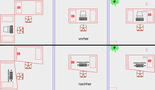 DesignCenter Benutzeroberfläche