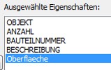 iProperty Oberfläche_Liste der ausgewählten Eigenschaften