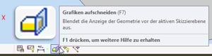 Tipps und Tricks für Autodesk Inventor: Skizze im Schnitt komplett sehen