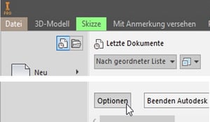 Tipps und Tricks für Autodesk Inventor: Skizze im Schnitt komplett sehen