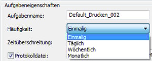 Aufgabenplanung im Inventor