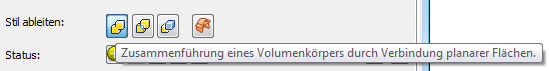 Benutzeroberfläche in Autodesk Inventor